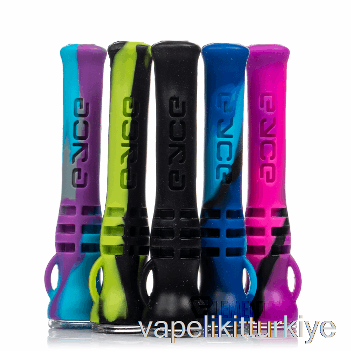 Vape Elektronik Sigara Eyce Shorty Silikon Chillum Mercan Kayalığı (turuncu / Macenta)